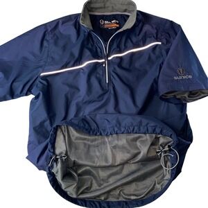 Sunice X20 Windbreaker Jacket Windshirt 1/4 Zip Darland Large Golf Colorblock